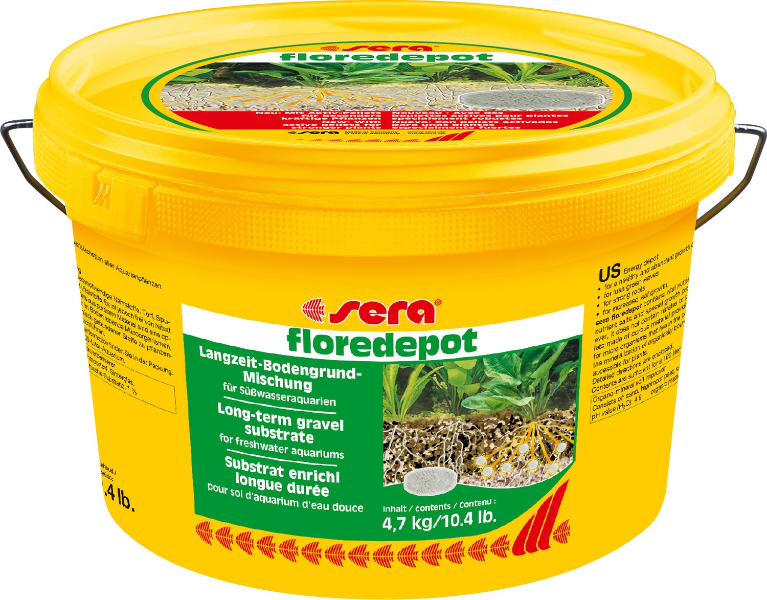 Sera plantenvoeding Floredepot 4,7 kg