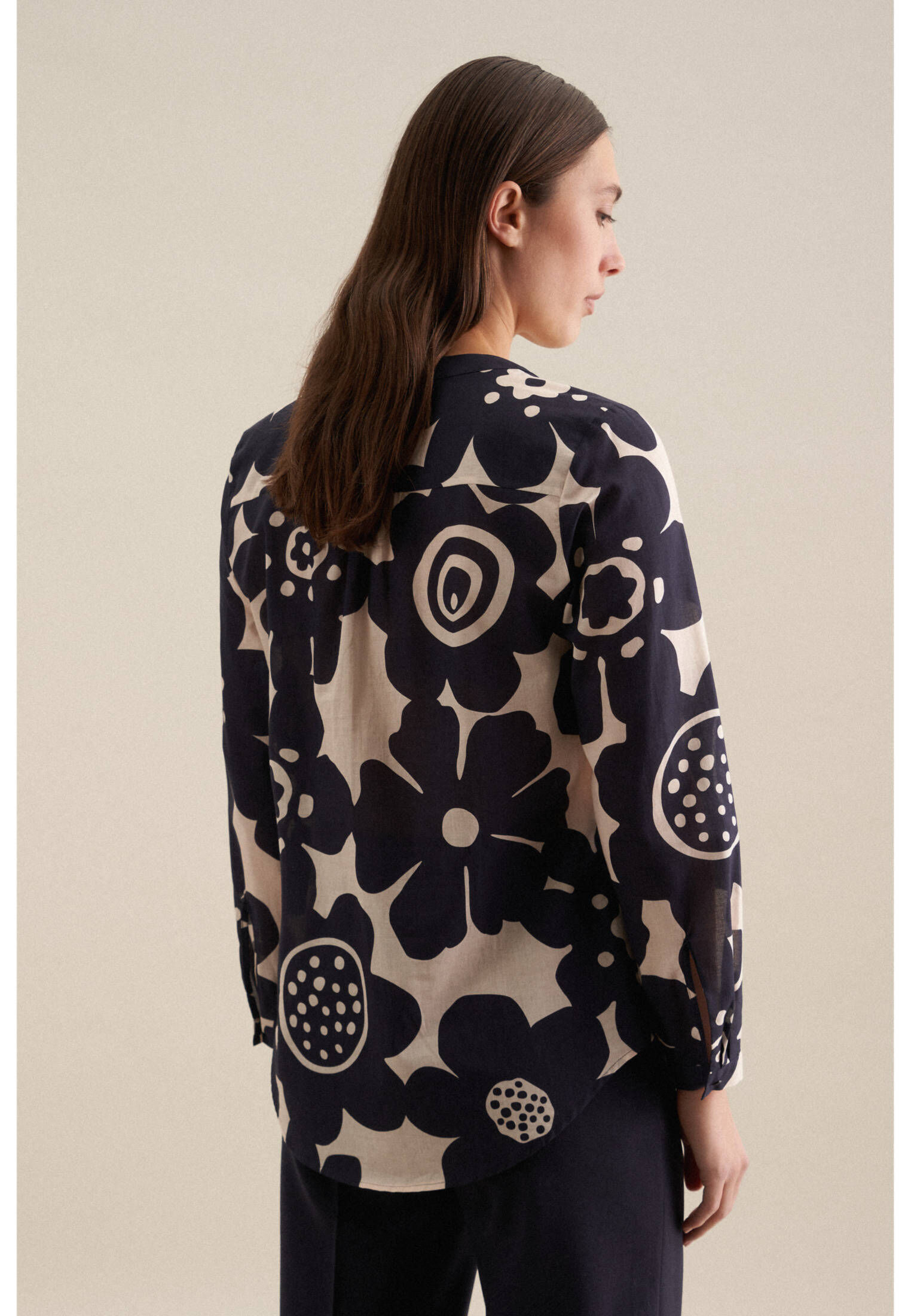 Seidensticker| Damen Tunika Schwarze Rose