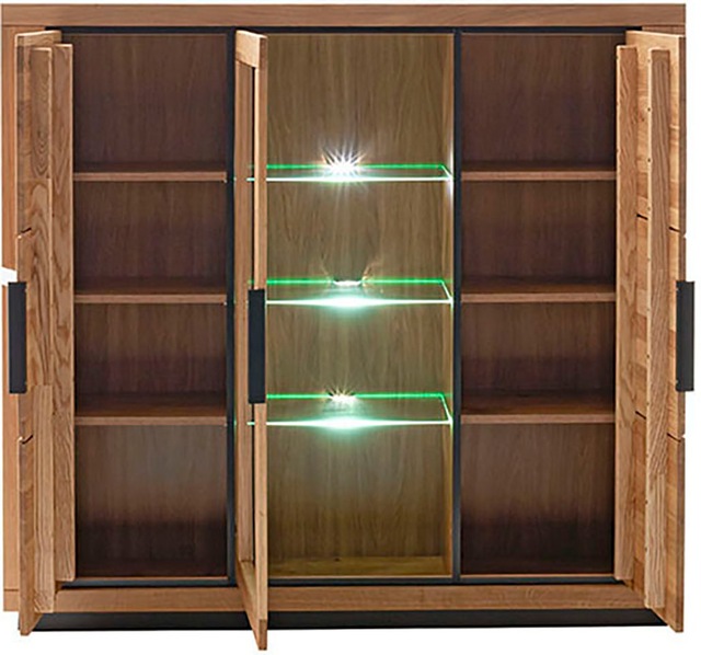 MCA living Highboard »Greno Highboard« 1 Stk. tlg. durchgehende Lamelle