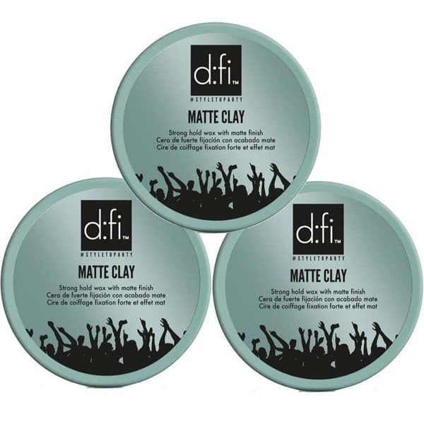 3 - Pack D:fi Matte Clay 75g