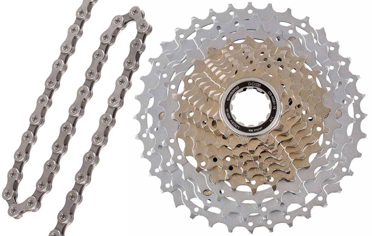 Shimano SLX CN-HG95+CS-HG81 10-fach Verschleissset 11-34 kaufen | Bike-Discount