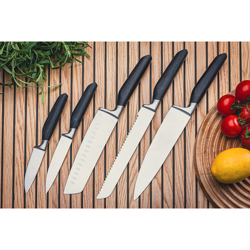 Haws Santo Pakka Wood Chef 5-pak Knivsæt
