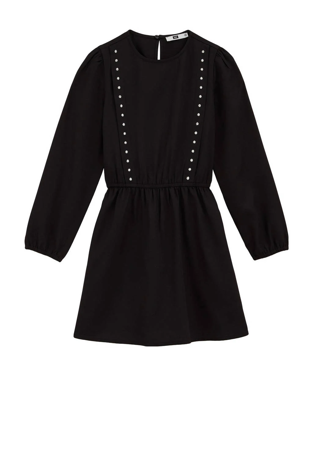 WE Fashion korte jurk zwart