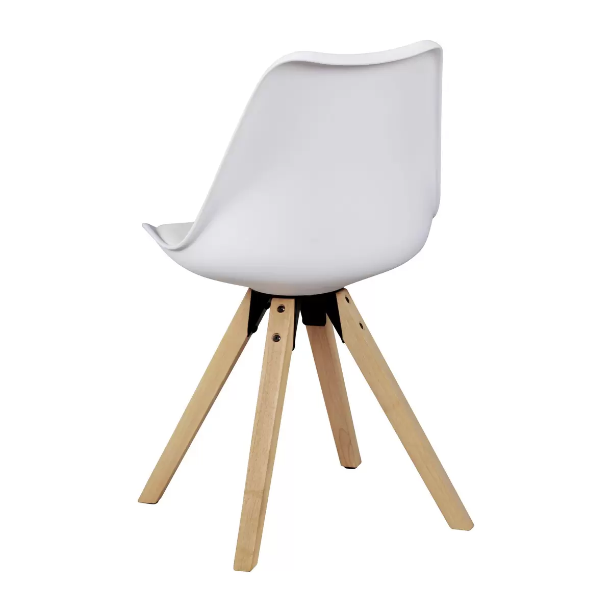 Stuhl 2er Set Brest Eiche,weiss