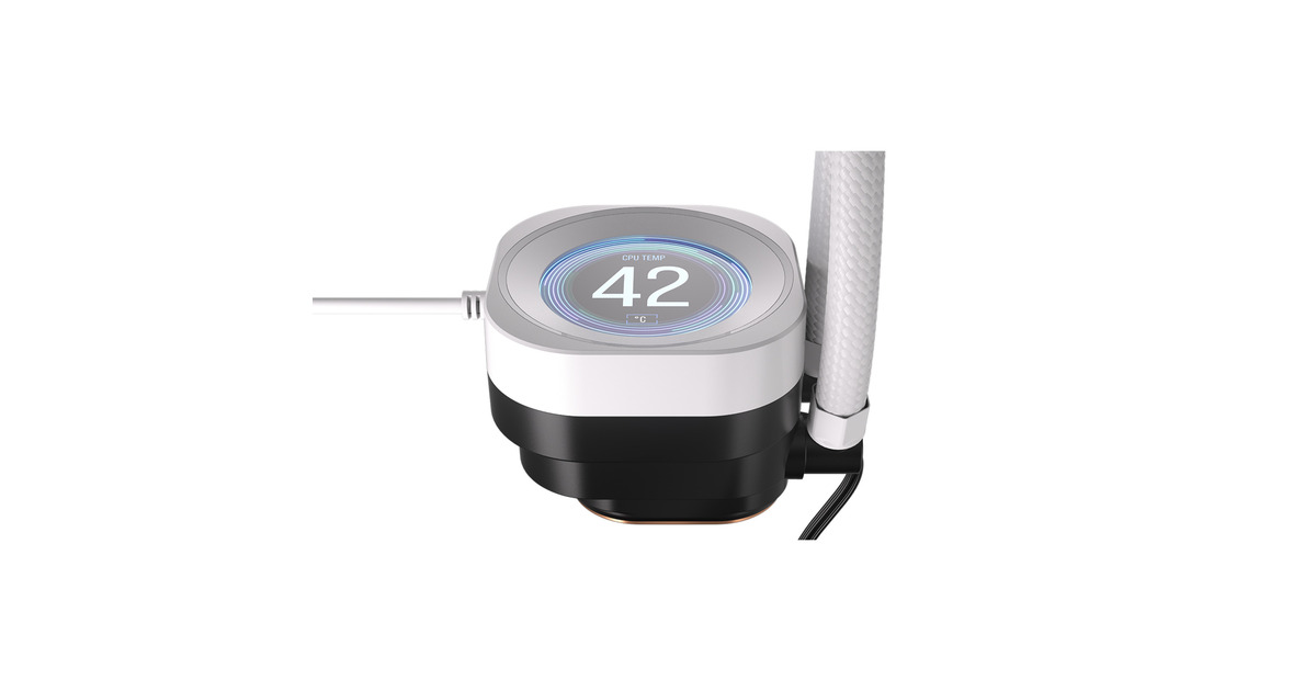 CorsairNAUTILUS 240 RS LCD CPU-vloeistofkoeler waterkoeling  (Wit)