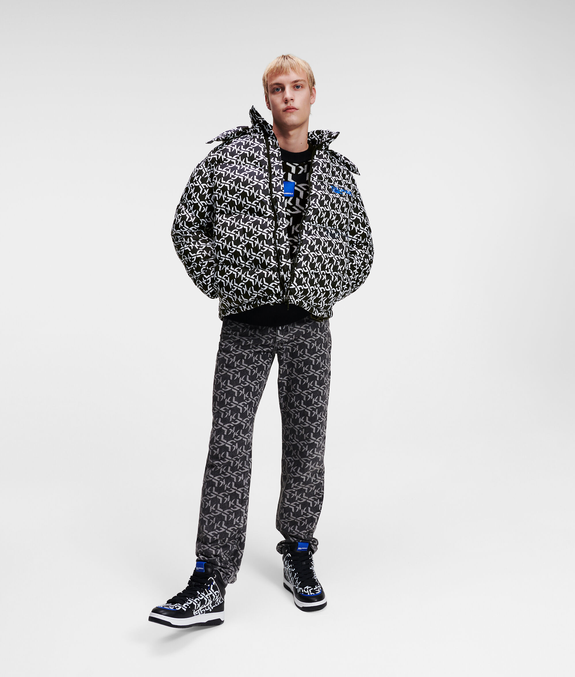 VESTE MATELASSÉE KLJ MONOGRAM