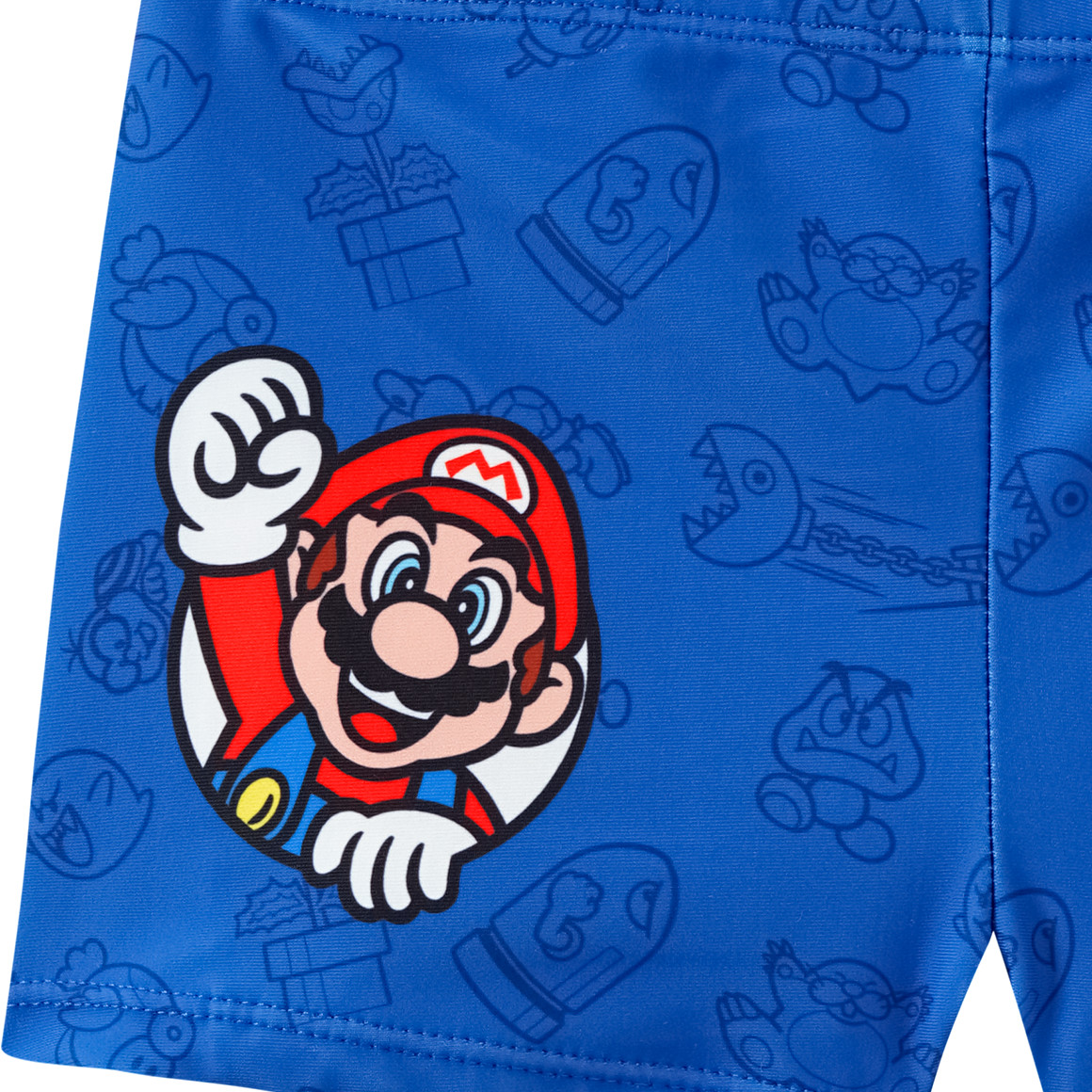 Topolino Super Mario Badehose mit Print blau