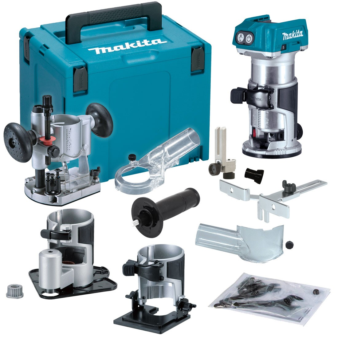 Makita DRT50ZJX3 18V Li-ion accu bovenfrees /kantenfrees/trimmer body in Mbox