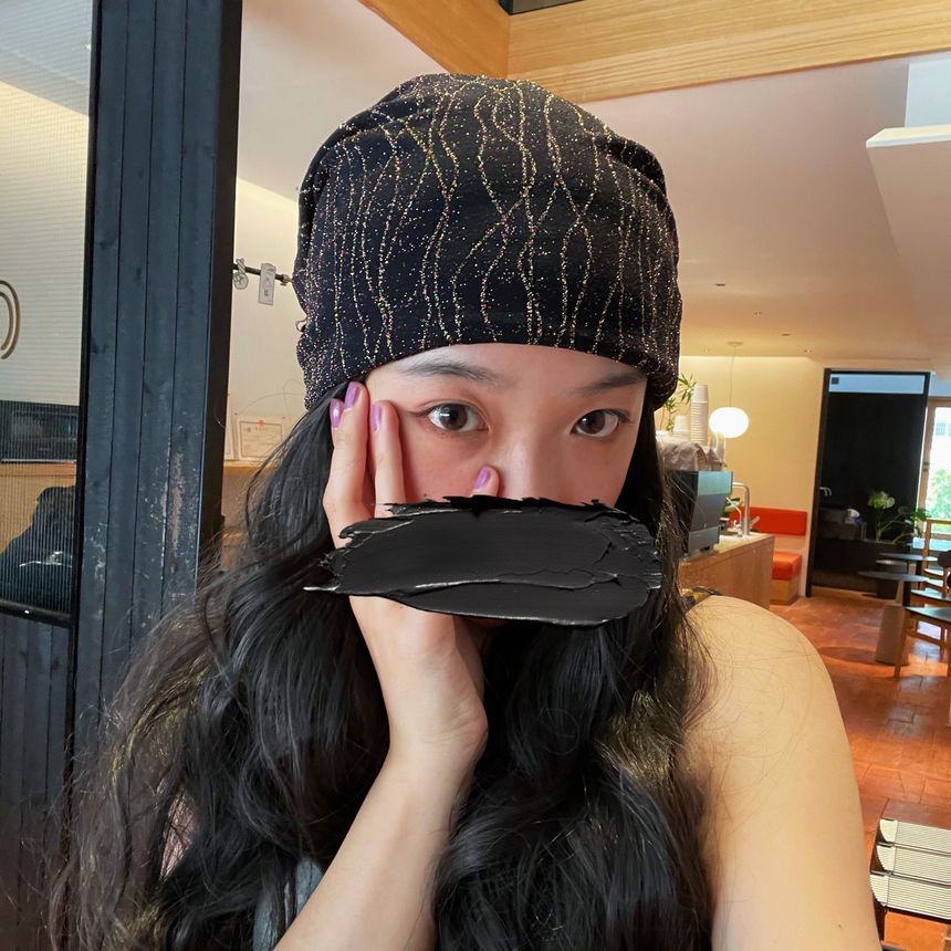 Hatrix - Print Shirred Beanie