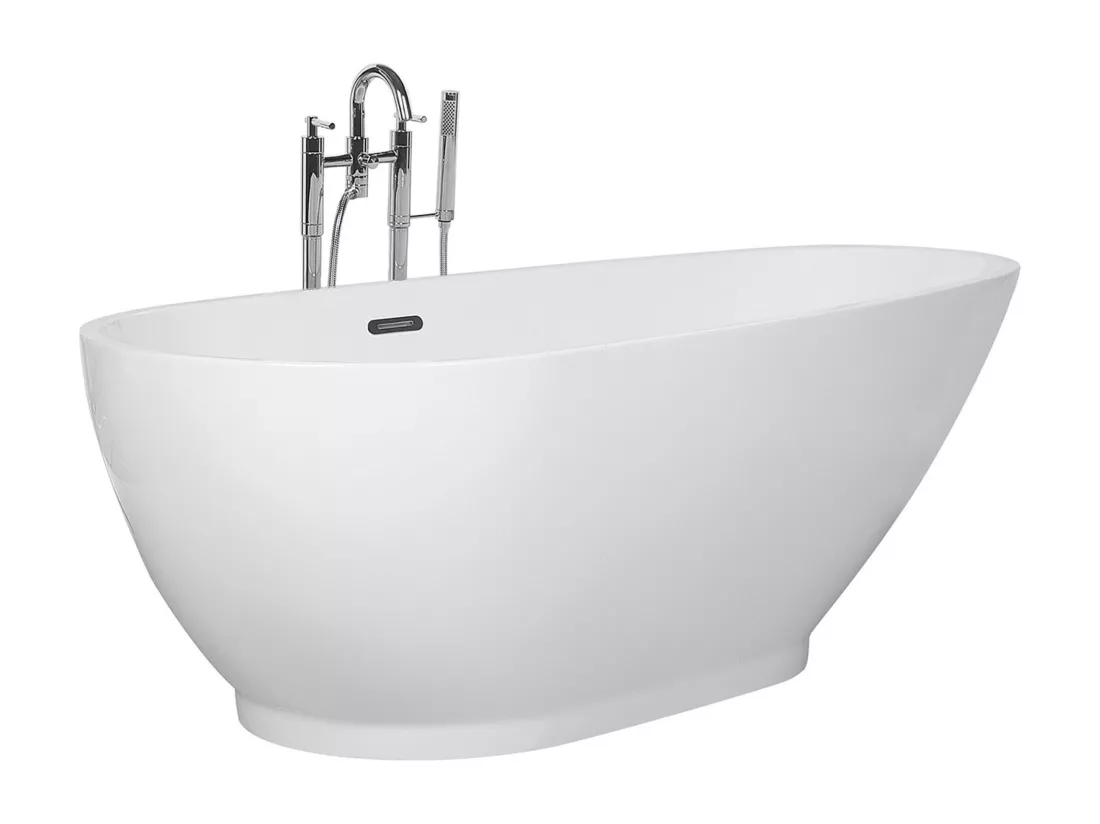 Baignoire îlot blanche 173 x 82 cm GUIANA
