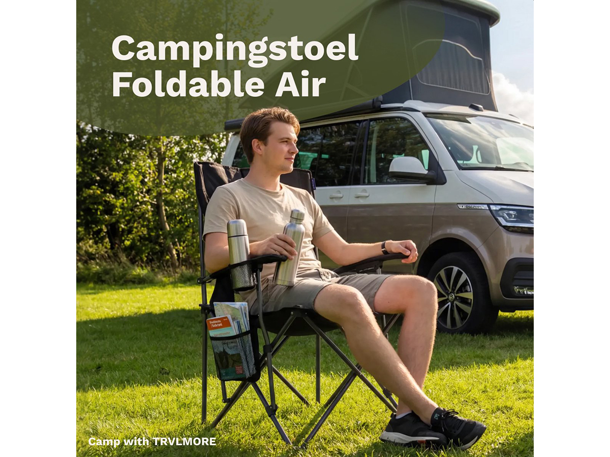 Trvlmore Foldable Air vouwstoel - Black
