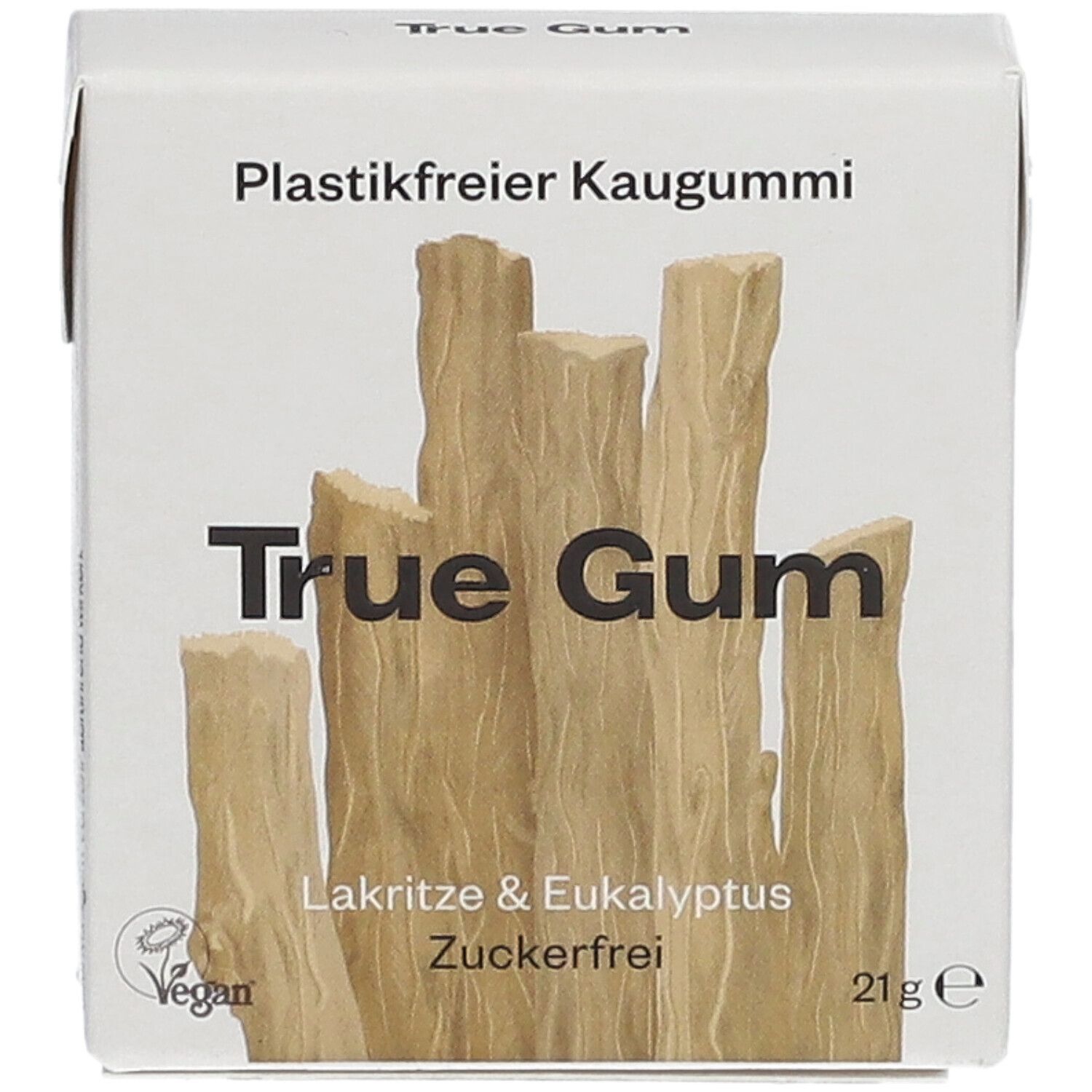 True Gum Lakritz- und Eukalyptusgeschmack