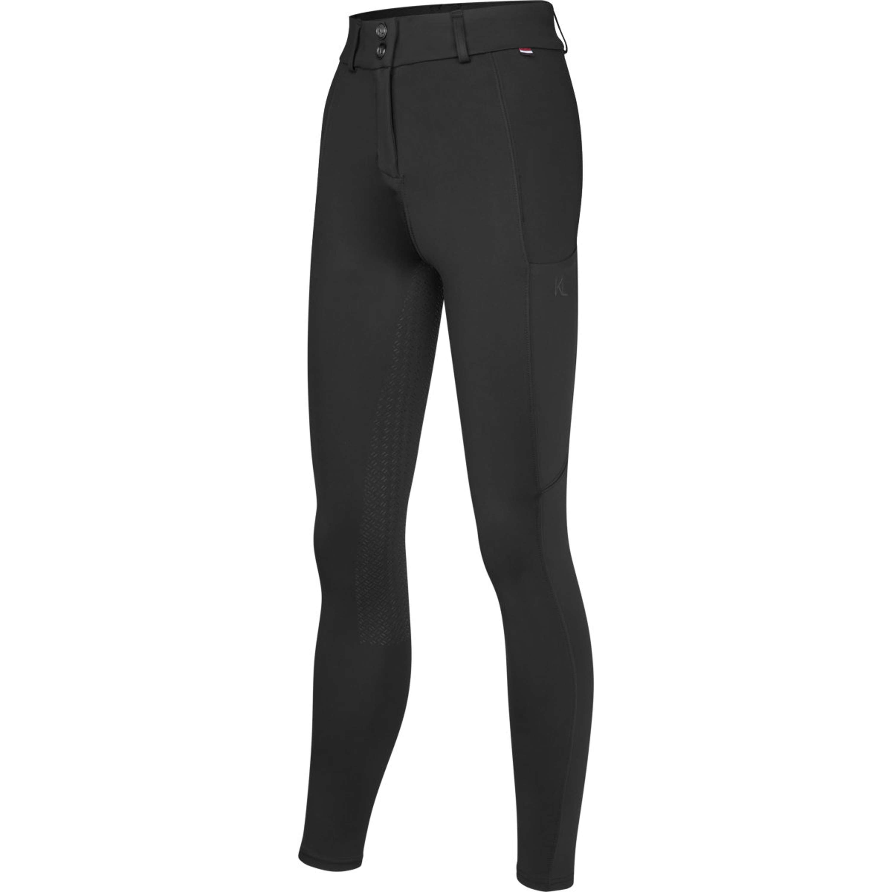 Kingsland Rijbroek KLKaya Full Grip Zwart