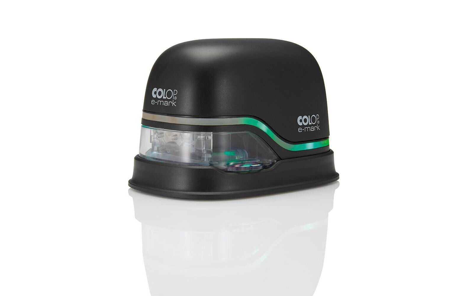 Beschriftungsgerät COLOP e-mark Schwarz<br>Colop e-mark – Eine neue Ära für Stempel
