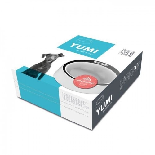Comedouro digital com balança Yumi Smart Bowl para cães, branco