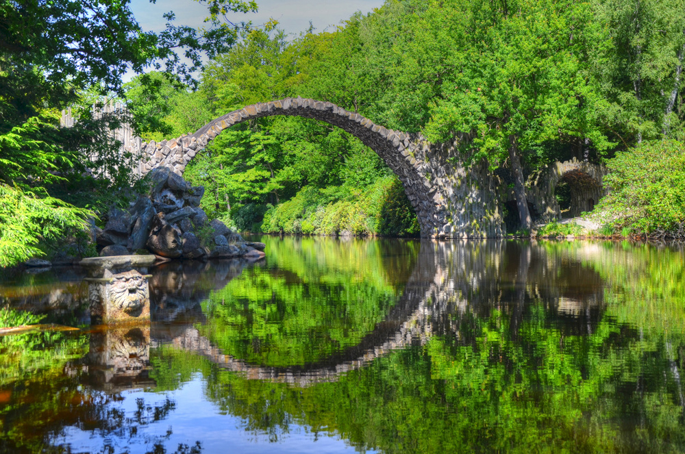 Akustikbild RAKOTZBRÜCKE 80x120cm, 7kg