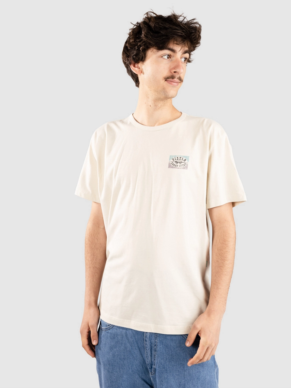 Vissla Shred Heads Organic T-Shirt bone