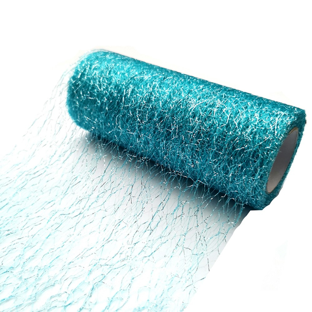(15cmx10m) Tüll Geschenkband Deko Organza Band - Türkis