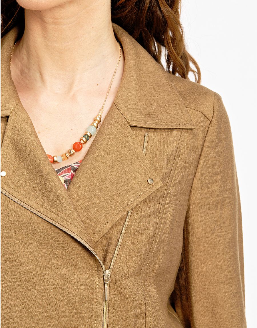 Veste chic marron