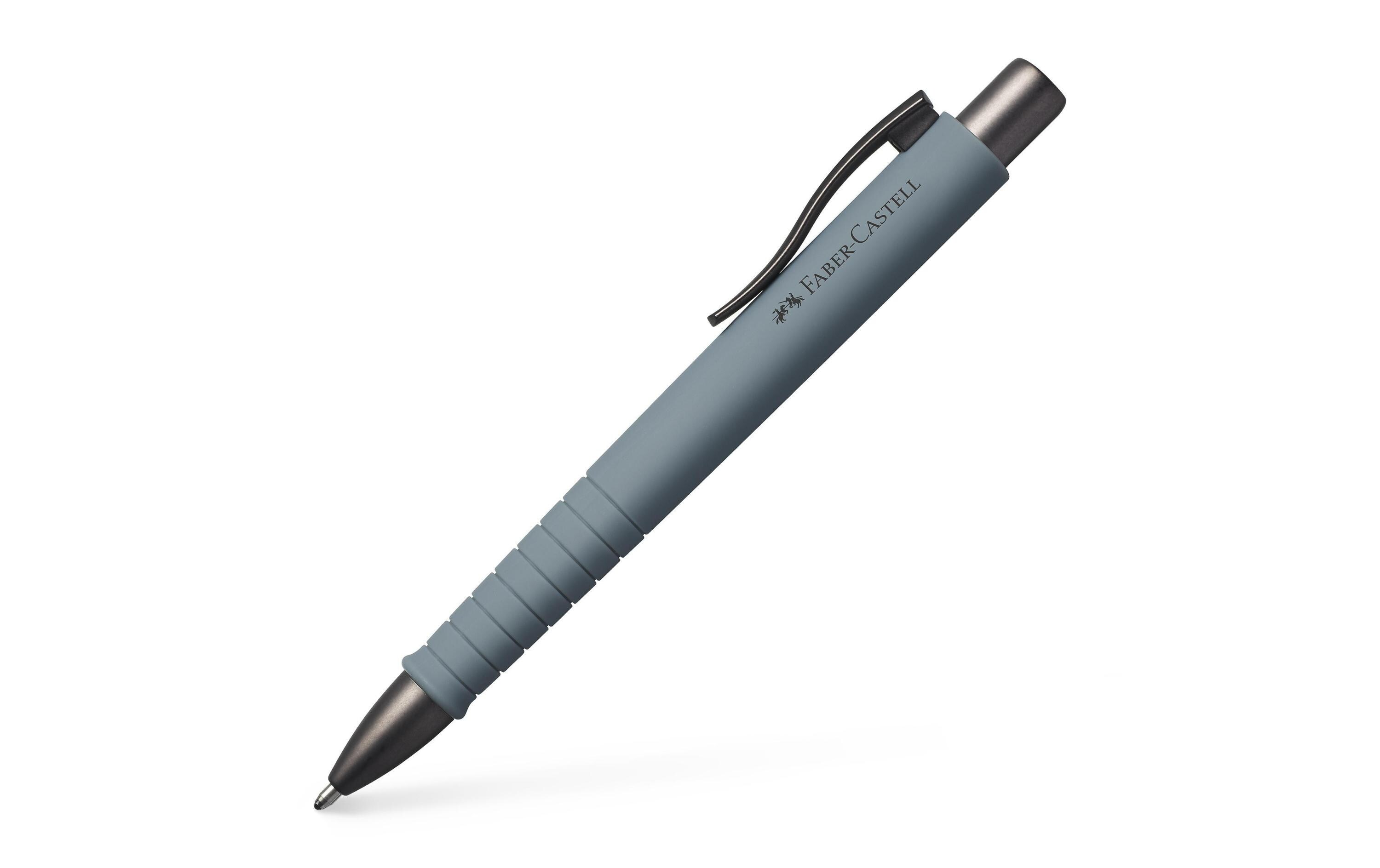 Kugelschreiber Poly Ball Urban XB, Stone GreyKuli für den Alltag mit Soft Touch