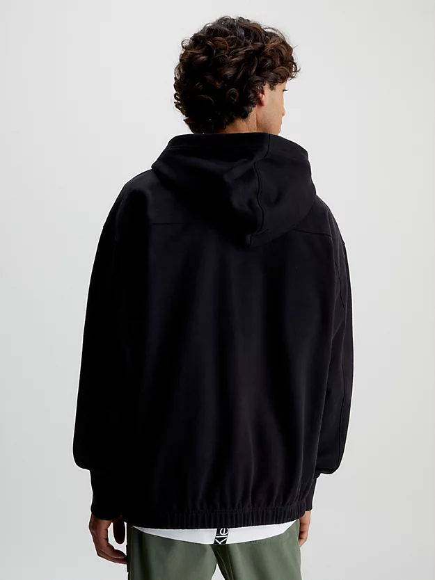 Moletom oversized com monograma