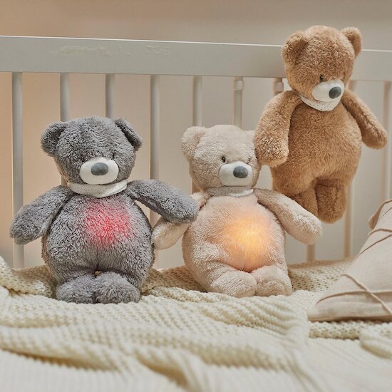 Veilleuse Peluche Ours Sleepy   Beige        de               Nattou