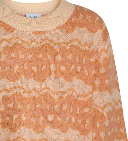 Grunt Bluse - Strick Anele - Light Orange
