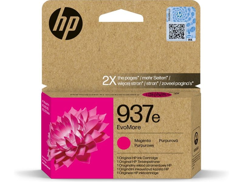 HP Tinte Nr. 937e (4S6W7NE) Magenta Druckerpatrone, Magenta