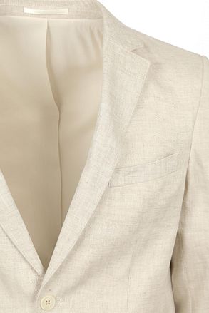 Suitable Blazer Linnen Herringbone Ecru BL-LINHER-25.01 ecru kopen