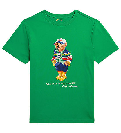 Polo Ralph Lauren T-Shirt - Grün m. Kuscheltier