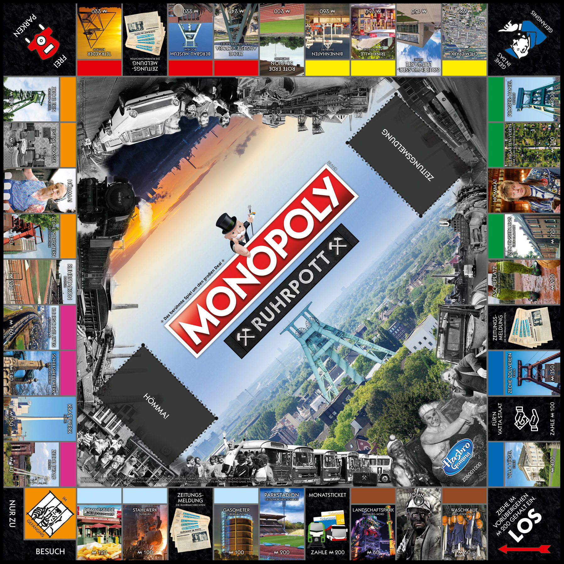 Monopoly Ruhrpott Brettspiel Gesellschaftsspiel NEU