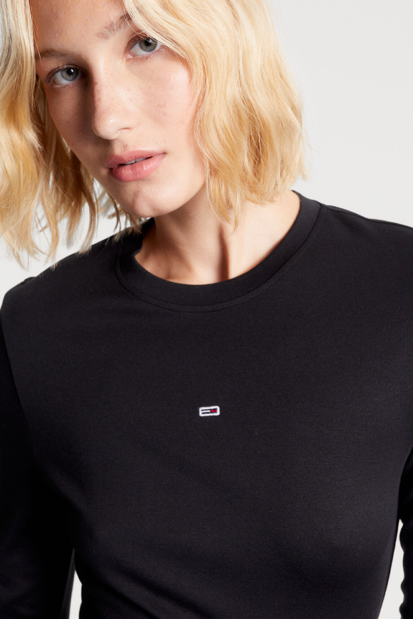 Vestido de manga comprida Tommy Jeans.