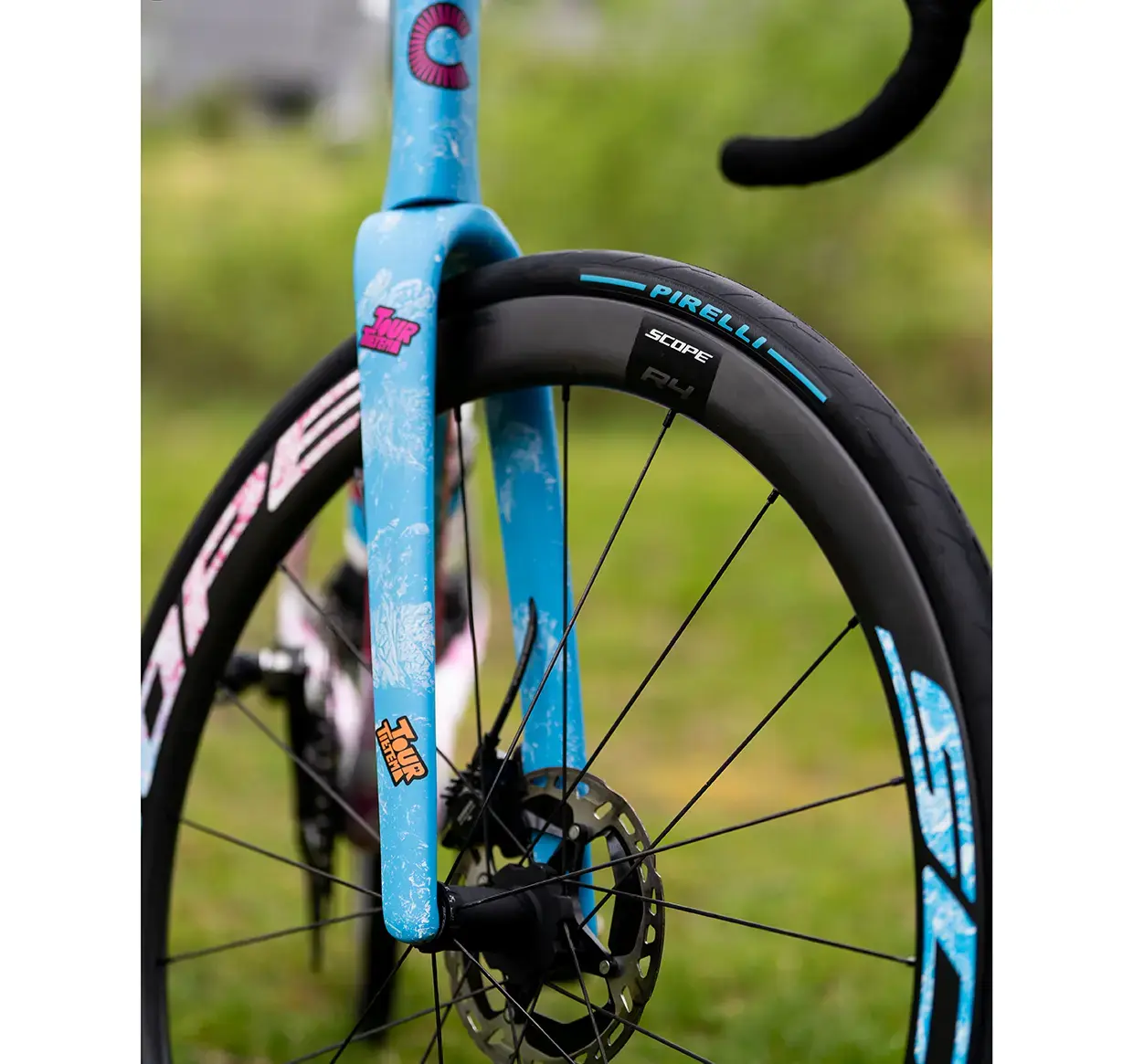 Pirelli P ZERO Race SPEEDCore TLR Colour Edition Racefiets Band Zwart/Blauw