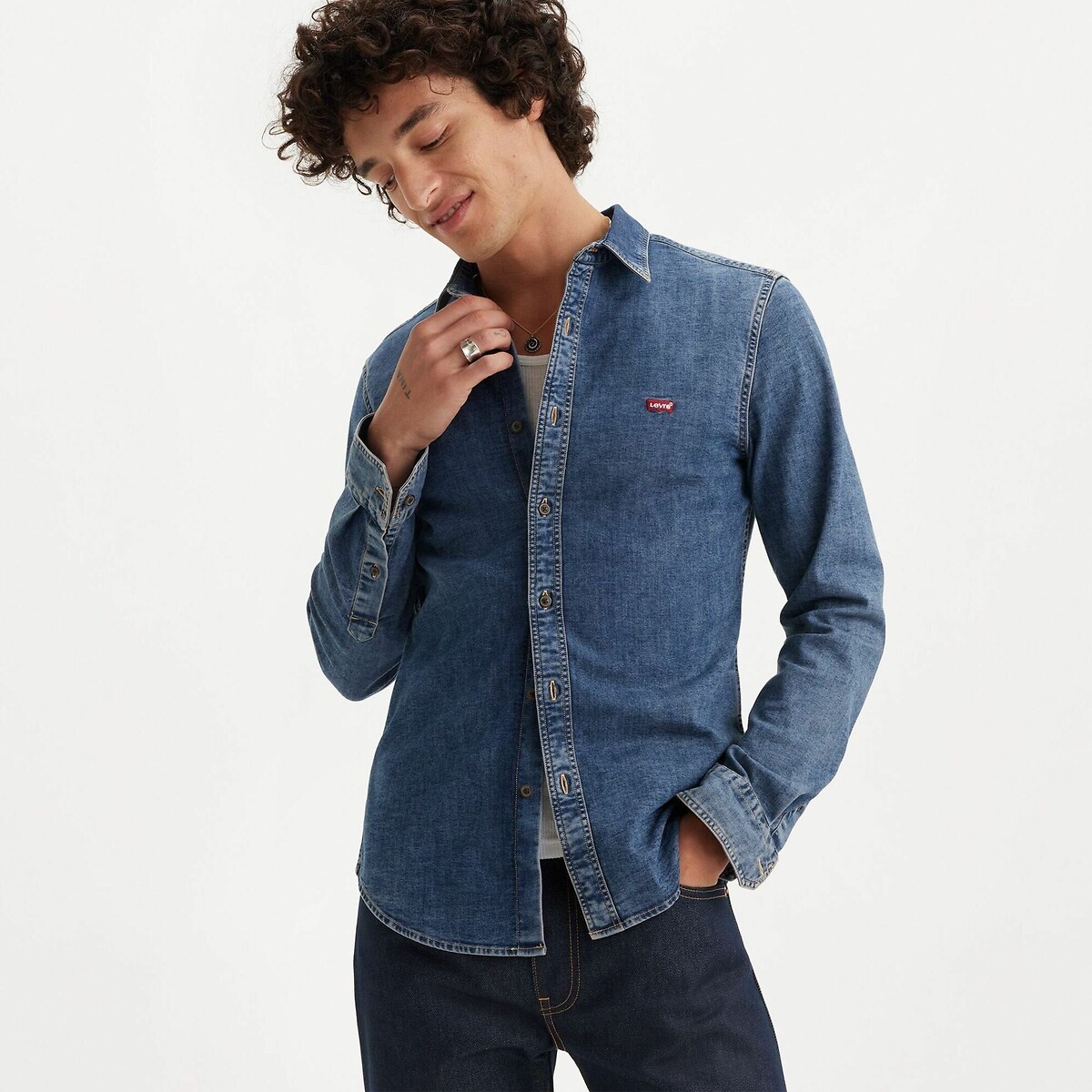 Camisa jeans LEVI'S, corte slim