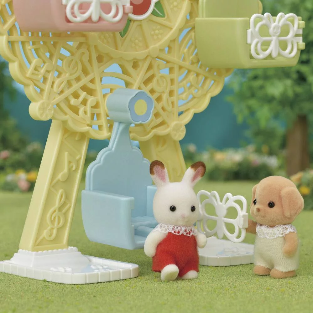 LA GRANDE ROUE DES BEBES ET MILO LE BEBE CANICHE - TOUT POUR BEBES