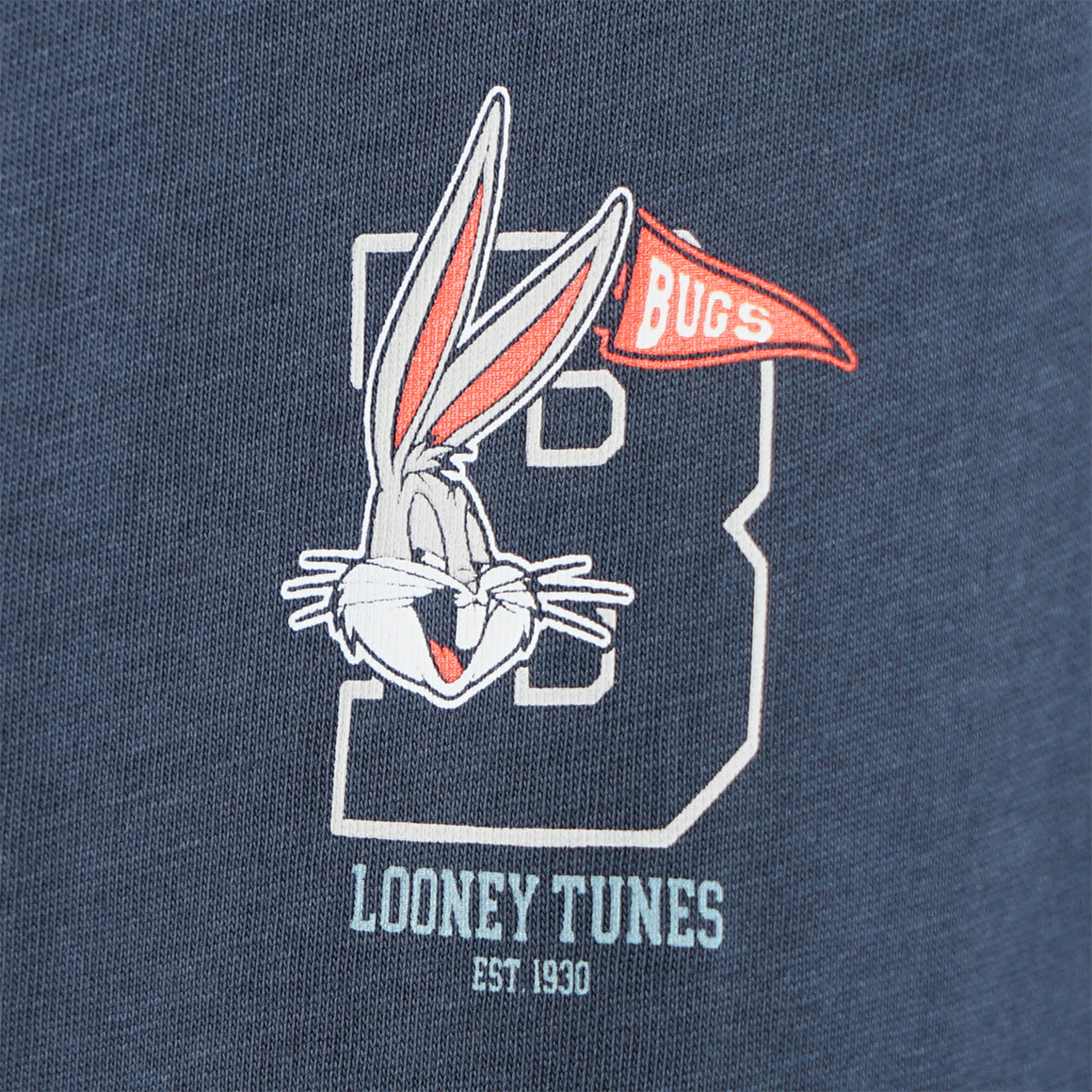 Topolino Looney Tunes T-Shirt mit Rücken-Print dunkelblau