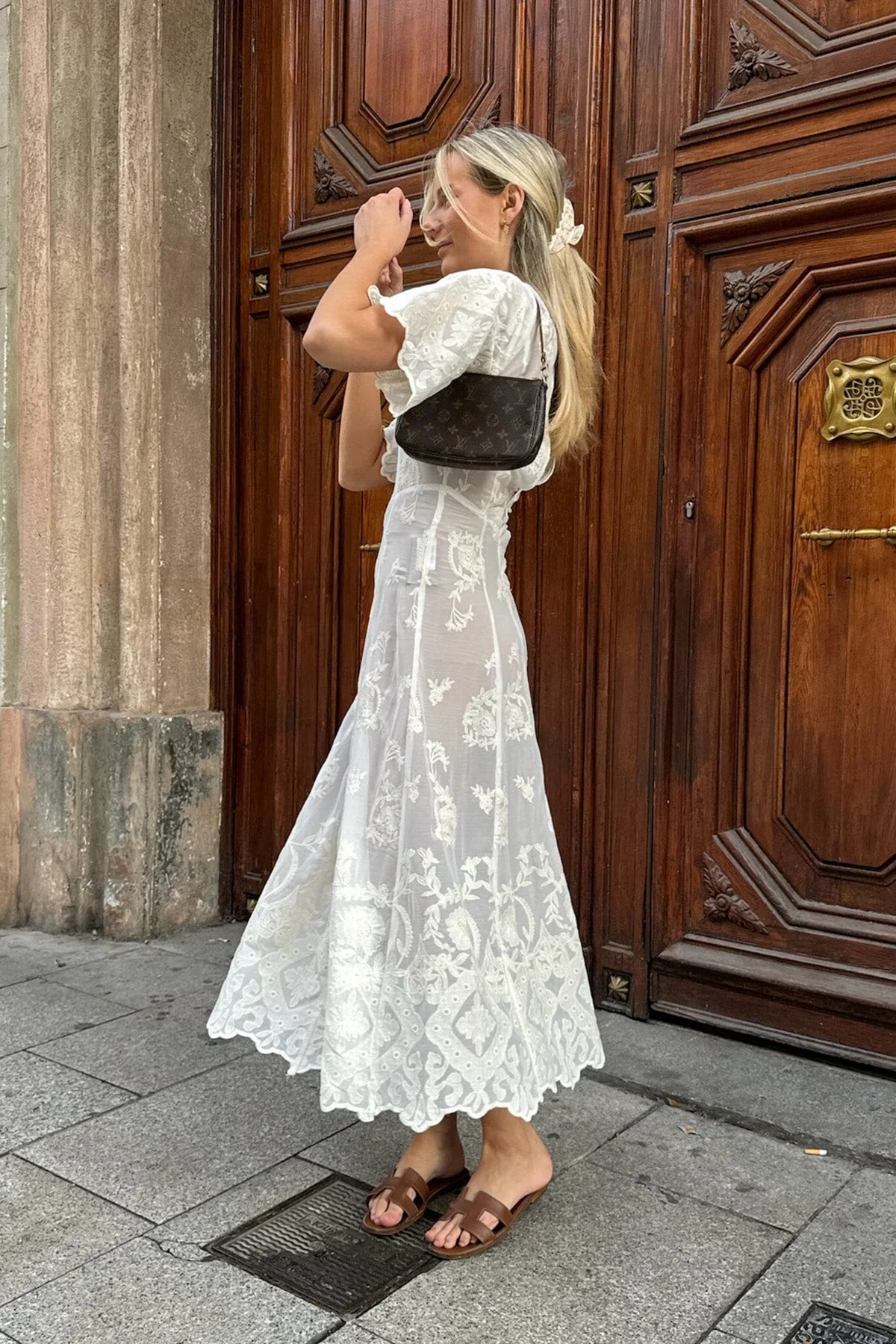 BYIC Ellinoric Lace Long Dress