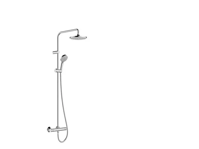 HansGrohe Vernis Blend Showerpipe 200 1jet brusesystem med termostat og Ø205 mm hovedbruser