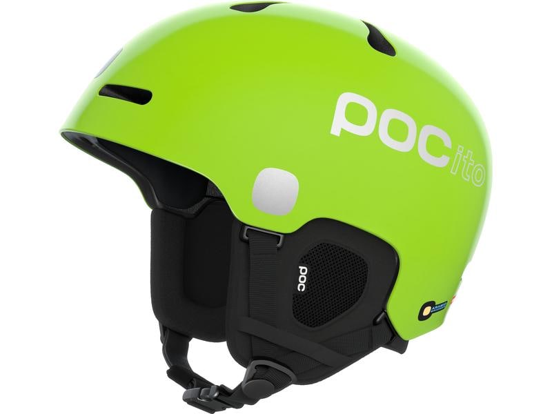 POC Helm POCito Fornix MIPS Fluorescent Yellow/Green, XS-S Kinder Skihelm