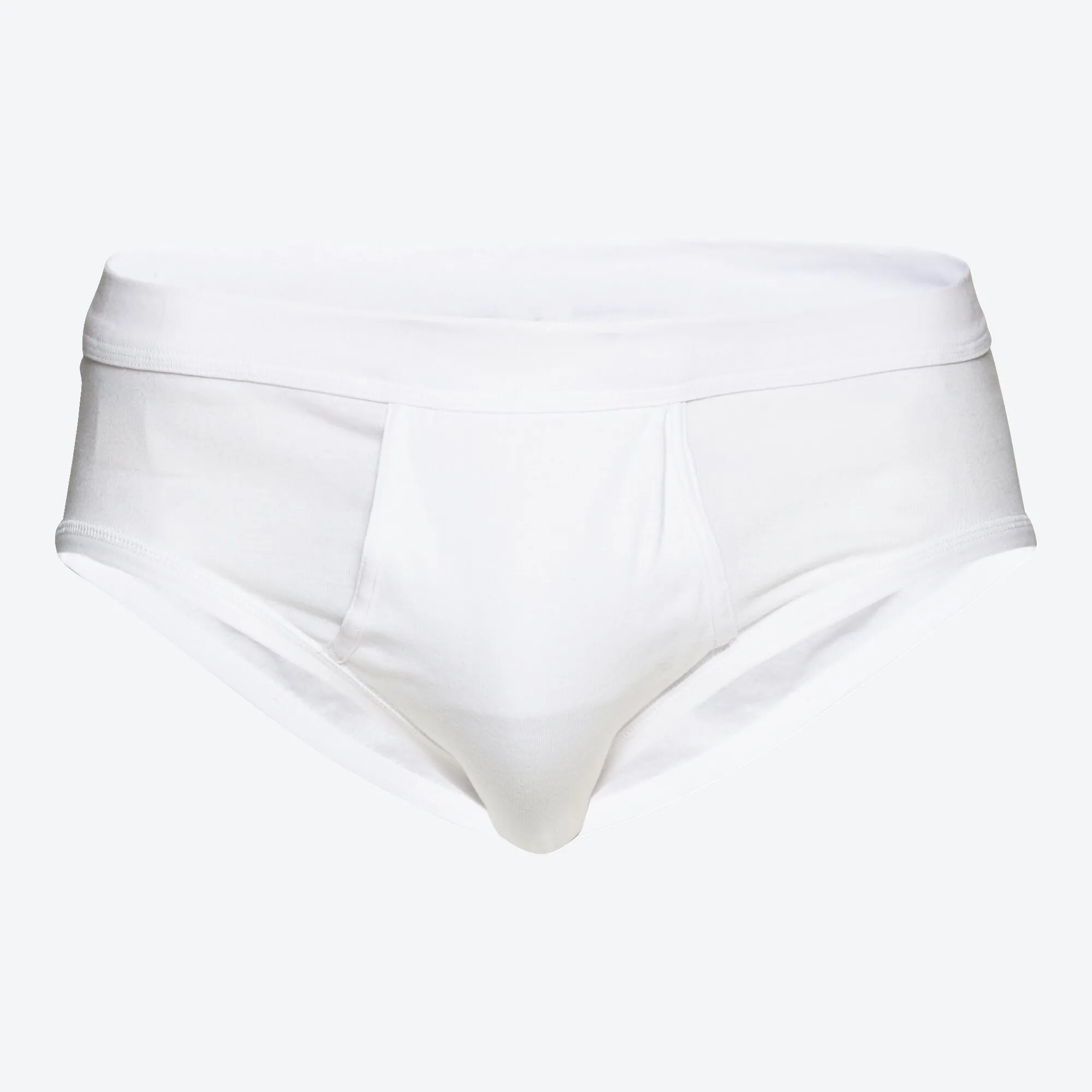 Herren-Slip aus reiner Baumwolle, 2er-Pack