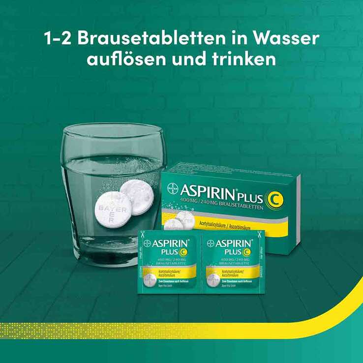 Aspirin Plus C Brausetabletten, 20 St