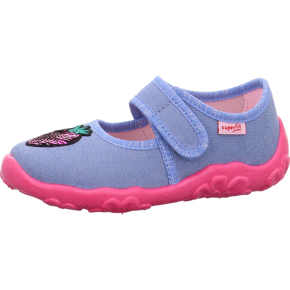 Superfit Bonny Hausschuhe Kinder blau