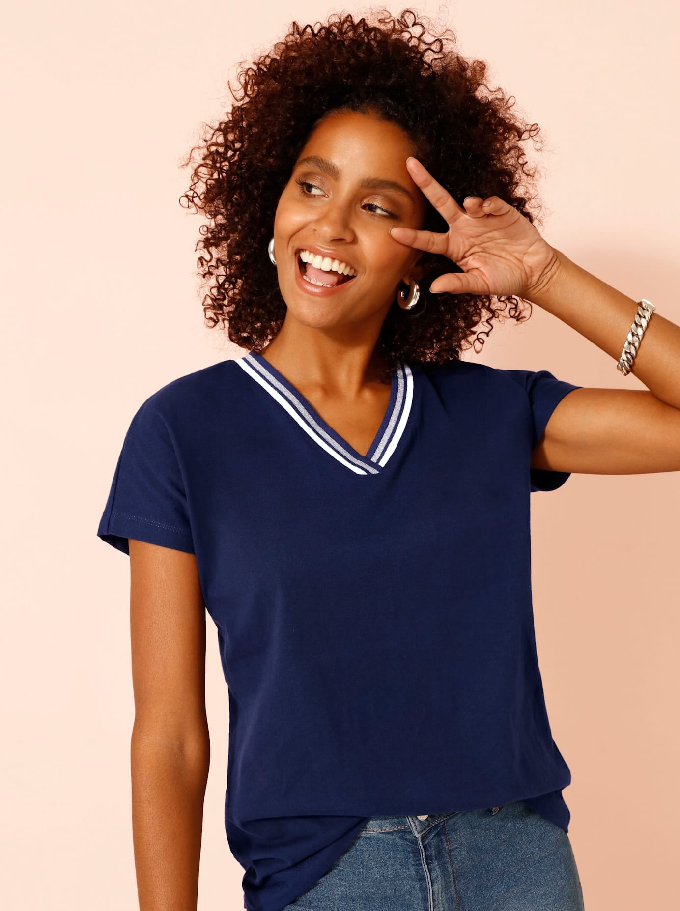 Classic Basics V-Shirt »Shirt«, 1 Stk.