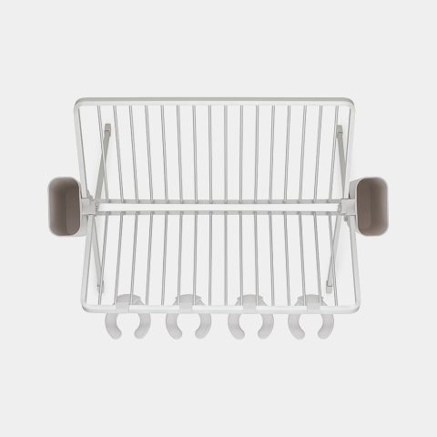Inklapbaar afdruiprek SinkSide, Large - Light Grey