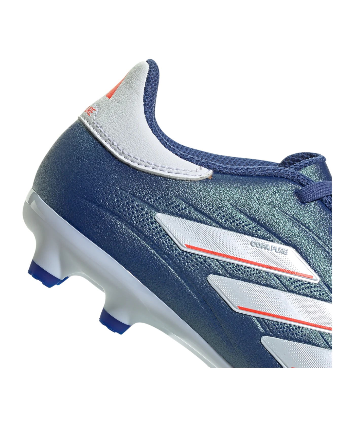 adidas COPA Pure 2.3 FG Marinerush Kids Blau Weiss Orange