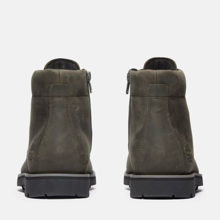 Bota Alden Brook com zíper lateral para homem, na cor cinza.