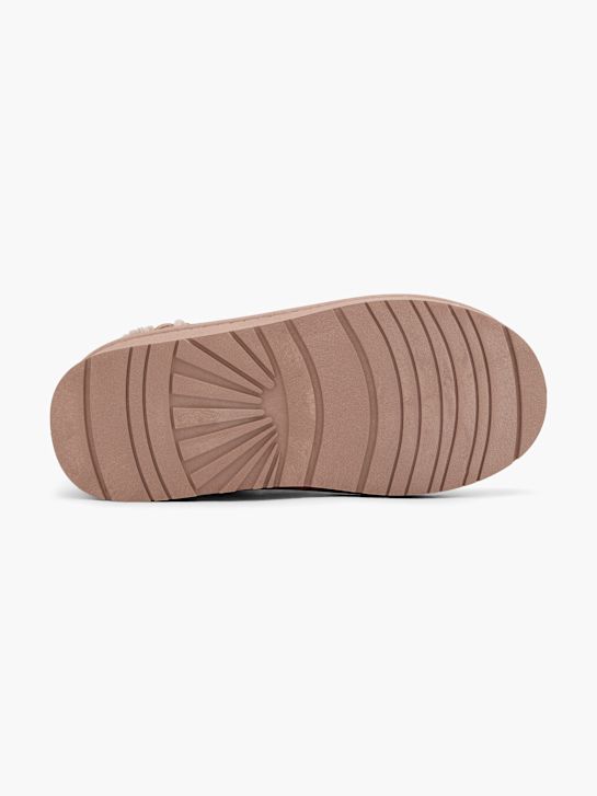 Graceland Plüsch-Hausschuh beige