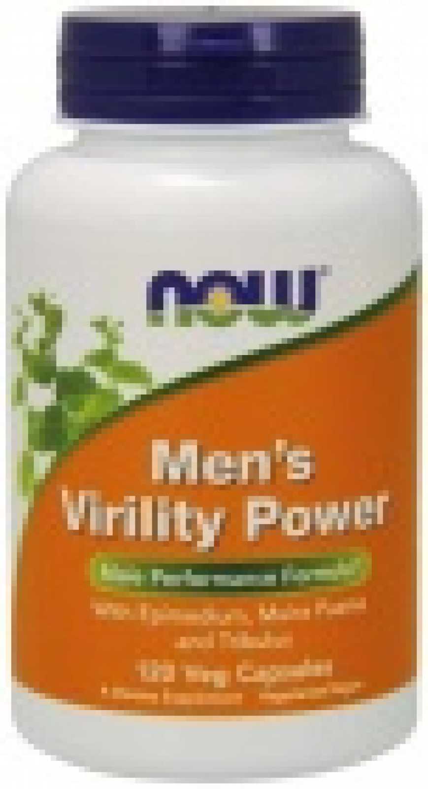 NOW Foods Pó para Virilidade Masculina 120 Cápsulas Veganas