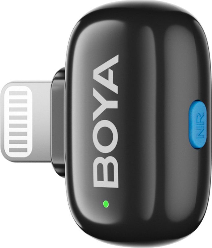 Boya - mini-15 Draadloze Microfoon - Zwart - Voor iPhone & iPad