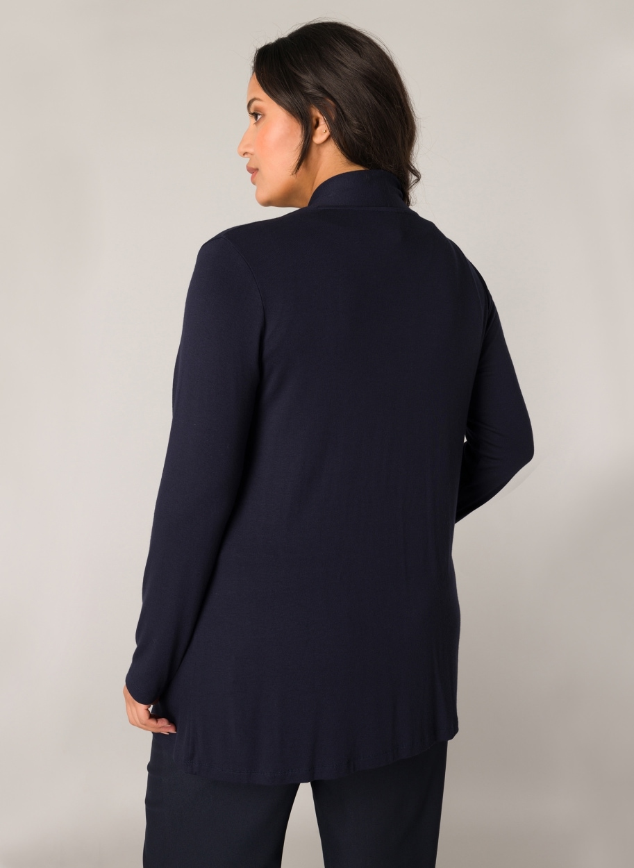Base Level Curvy Strickjacke »Ayla« im verschlusslosen Design